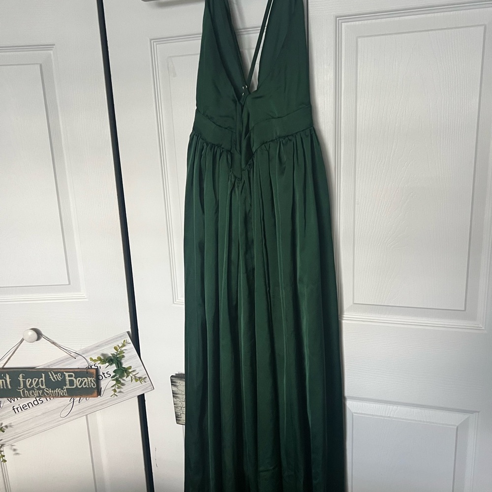 Windsor Deep Green Maxi Dress - Picture 4 of 7